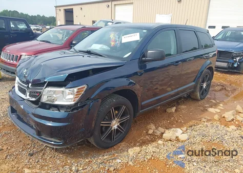 2015 Dodge Journey American Value Pkg из США, поврежденный, VIN 3C4PDCAB1FT572937